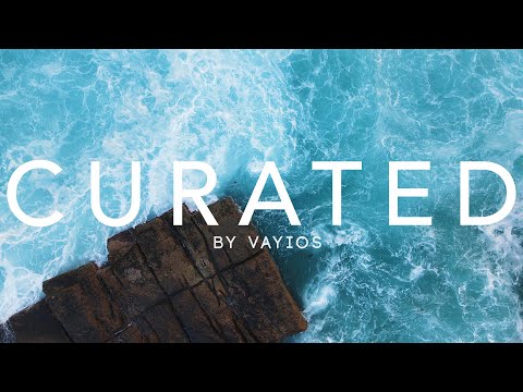 Techno (Melodic) Mix with EPIC 4K DRONE FOOTAGE OVER THE OCEAN  | Curated by VAYIOS - Vol. 15