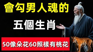 會勾男人魂的五個生肖女，50像朵花，60照樣有桃花！#修行思維 #修行 #福報 #禪 #道德經 #覺醒 #開悟 #禅修