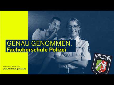 GENAU GENOMMEN - Fachabi Polizei