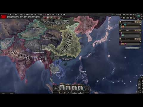 Hoi4 MP in a nutshell Full episodes #90(Invade India or D-Day? part 1)