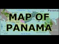 MAP OF PANAMA