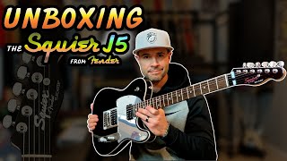 Video thumbnail for UNBOXING The Squier J5 Telecaster From Fender by Rob Arnold