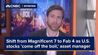 Shift from Magnificent 7 to Fab 4 as U.S. stocks 'come off the boil,' asset manager says