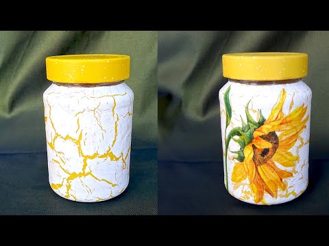 Cómo hacer CRAQUELADO con COLA BLANCA 🍼 sobre vidrio y que quede PERFECTO 👌