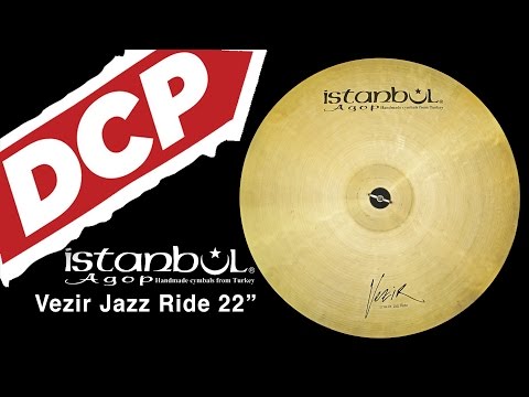 Istanbul Agop Vezir Jazz Ride Cymbal 22" 2300 grams