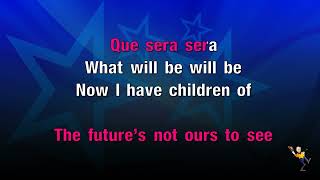Download lagu Que Sera Sera - Doris Day (KARAOKE) mp3 Download lagu Que Sera Sera - Doris Day (KARAOKE) mp3