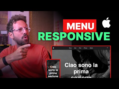 Come creare il Menu Responsive di Apple con Animazioni e Flexbox (HTML/CSS Tutorial)