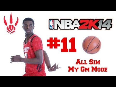 NBA2K14 All-Sim My Gm Mode - Toronto Raptors #11 (PS4)