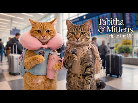 Episode 1: Tabitha & Mittens’ Trip to the UK 🇬🇧