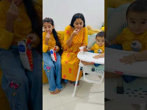 Mummy ne Rishabh ki icecream Samayra ko kyu nhi khilayi 😱😢 #shorts #samayranarula #siblings