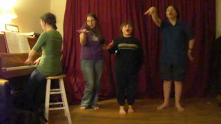 The Twelve Days of Christmas (with motions)