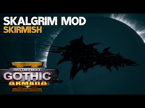 5x Spear of Khaine - Irritation 101 | Skalgrim Mod Skirmish | Battlefleet Gothic: Armada 2