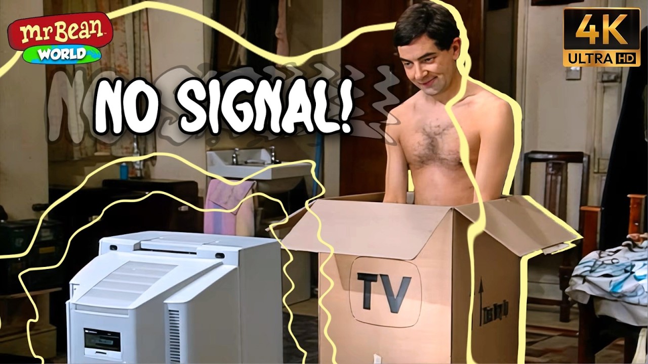 Mr Bean’s TV Trouble | Mr Bean World | Season 1 Episode 4 | 4K