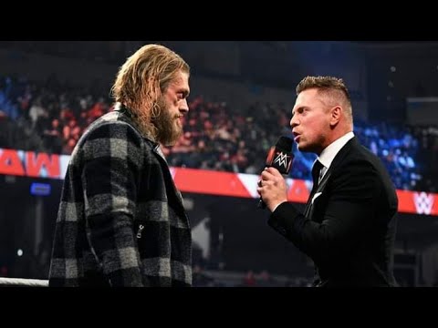 Miz tv with special Guest Edge wwe Raw December 6 '2021