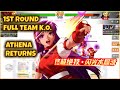 KOF 98 UM OL CN Athena Return One Shots Entire Team Strongest Return Fighter Till Date