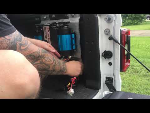 813 Fabrication & Design ARB Twin Compressor Mount for the 2020+ Jeep Gladiator Trail Rails