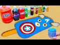 Satisfying Video L How To Make Ice Cream Captain America With Orbeez Mentos Vs Big Fanta Sodas