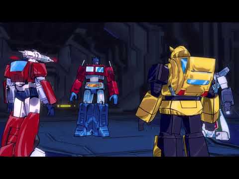 TRANSFORMERS: Devastation grimlock vs insections and shockwave