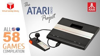 The Atari 7800 Project - All 58 Games - Every Game (US/EU)
