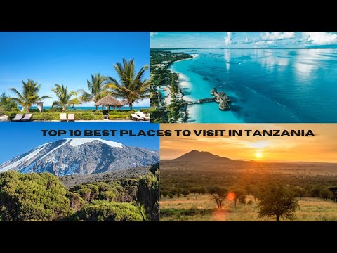 Top 10 best places to visit in Tanzania 🇹🇿-Travel video-
