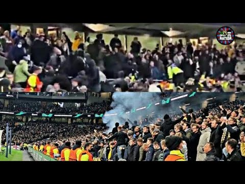 Vitesse-Fans they attack me Fans Tottenham Hotspur / Tottenham VS Vitesse 04.11.2021 / TOT-VIT 3.2