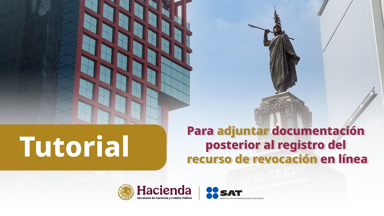 Tutorial: Para adjuntar documentación posterior al registro del recurso de revocación en linea