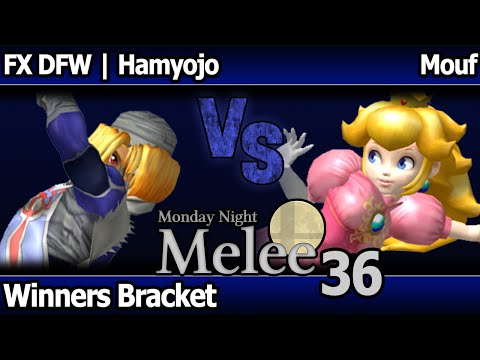 MNM 36 Melee - FX DFW | Hamyojo (Sheik) vs Mouf (Peach) - Winners Bracket