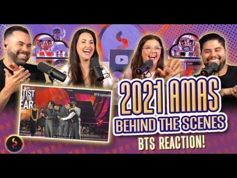 BTS "2021 AMAs Behind The Scenes" - We are so proud!!! 😁 | Couples React