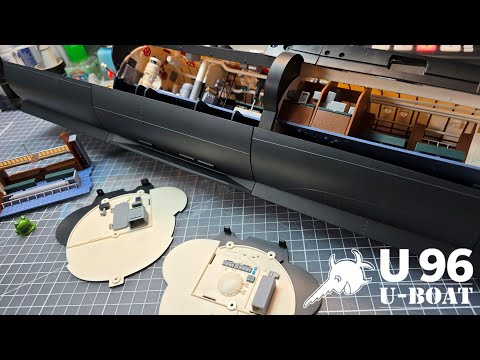 Build the 1:48 Scale U96 U-Boat - Pack 14 - Stages 53-56