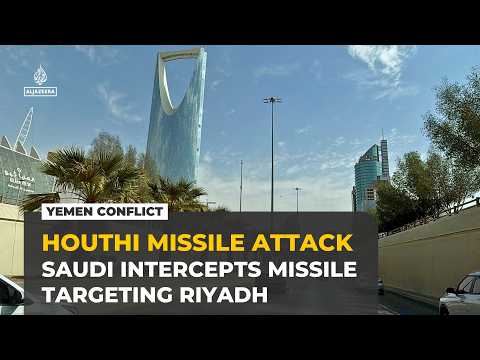 Saudi-led coalition intercepts Houthi ballistic missile targeting Riyadh