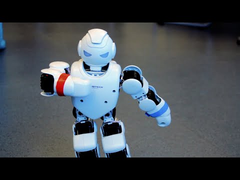 Humanoidirobotilla ohjataan jumppa- ja taukoliikuntatuokioita