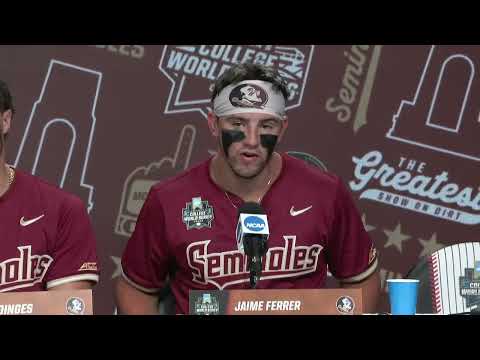 2024 Men's College World Series Florida State Game 2 Postgame Press Conference