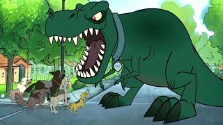 Dan VS - All Dinosaur Scenes