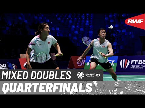 YONEX French Open 2025 | Tang/Tse (HKG) [6] vs. Chen/Toh (MAS) [4] | QF