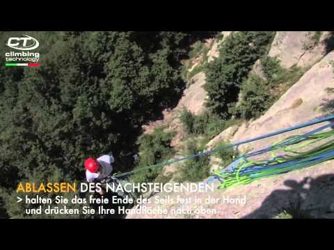 ALPINE UP (Deutsch) Innovativ Sicherungsgerät/Abseilgerät von Climbing Technoloy