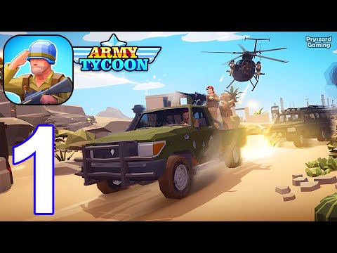 Army Tycoon : Idle Base - Gameplay Walkthrough Part 1 Tutorial (iOS, Android Gameplay)