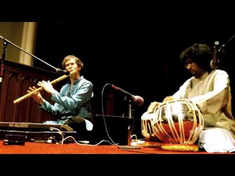 John Wubbenhorst-bansuri & Samrat Kakkeri-tabla perform a folk song