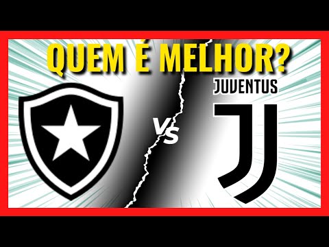 Botafogo VS Juventus, QUEM É MAIOR [Comparativo de Títulos]