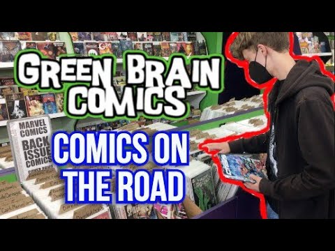 Comics on the Road: Green Brain Comics in Dearborn, Michigan
