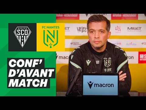 🎥🎙️ [J16] Luis Castro avant Angers SCO - FC Nantes
