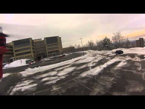 Elikos quadcopter first flight