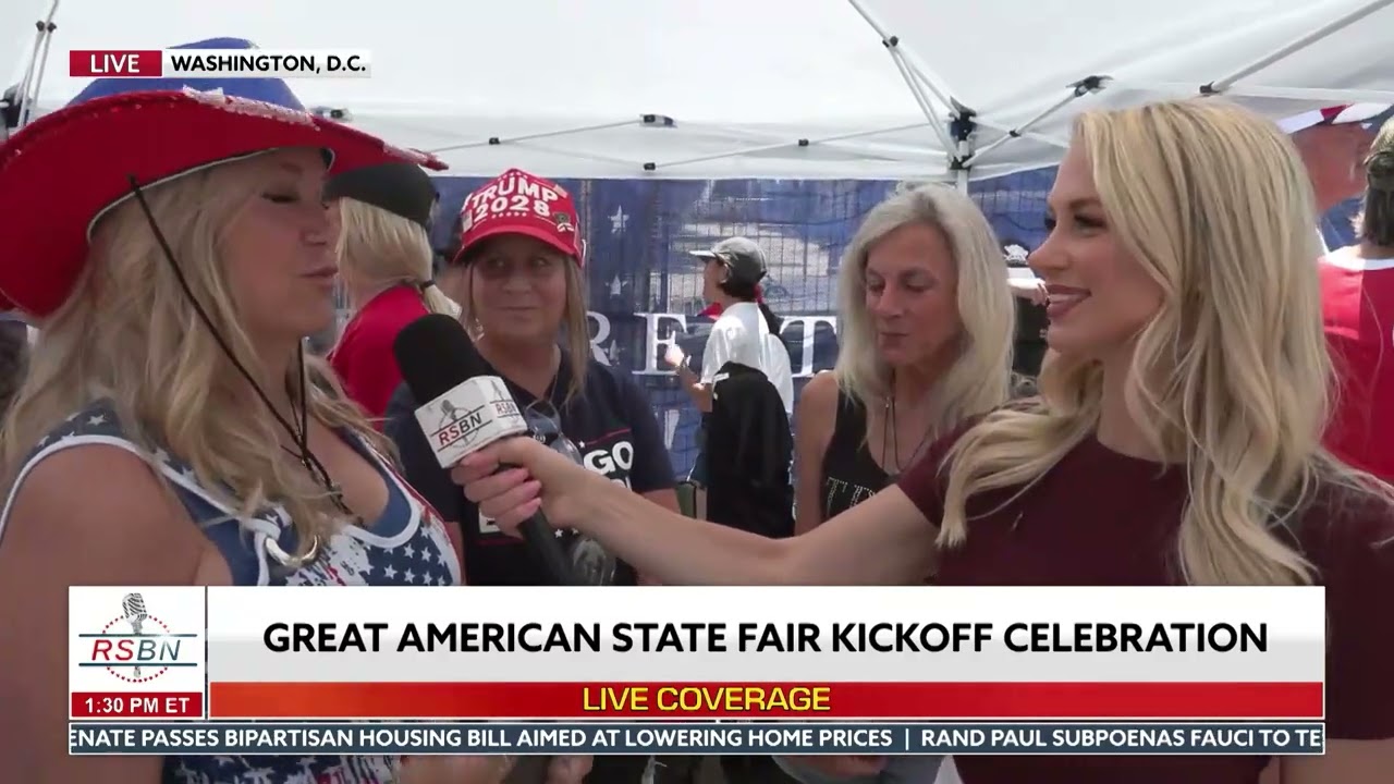 WATCH: Supporters Turn Out in Full Force for President Trump State Fair Kickoff - 06/24/26