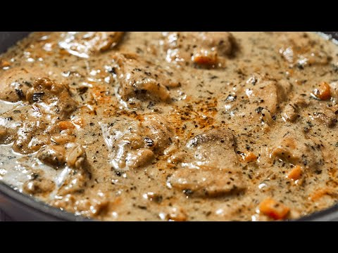 Make Restaurant Quality Incredibly Delicious Creamy Chicken Recipe!