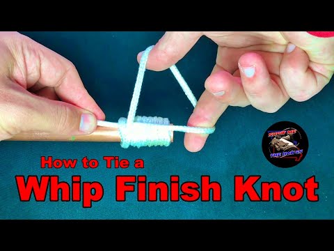 How to Tie a Whip Finish Knot by Hand | Fly Tying for Beginners