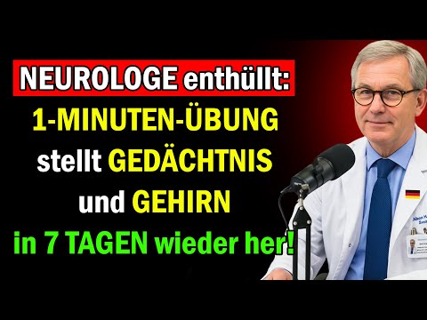 Neurologe enthüllt: 60-Sekunden-Übung stellt das Gedächtnis von Senioren schnell wieder her!