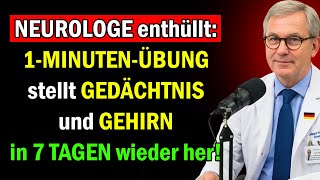 Neurologe enthüllt: 60-Sekunden-Übung stellt das Gedächtnis von Senioren schnell wieder her!