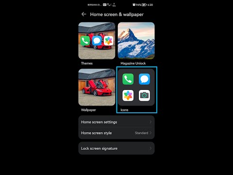 How To Change Icon Looks On A Huawei Device | Cooler Icons