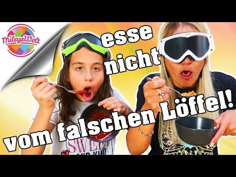 ESSE NICHT VOM FALSCHEN LÖFFEL🤣  - könnte eklig sein !! | Mileys Welt
