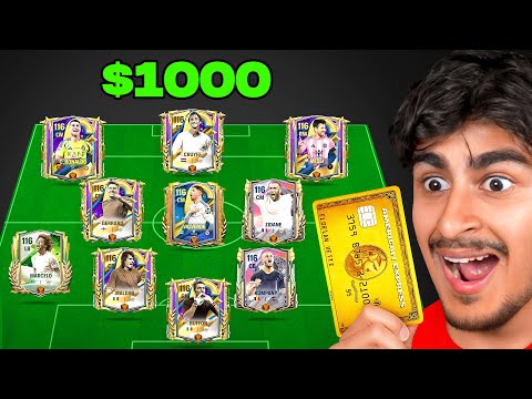 I Spent $1000 On Subscribers Dream FC Mobile Team