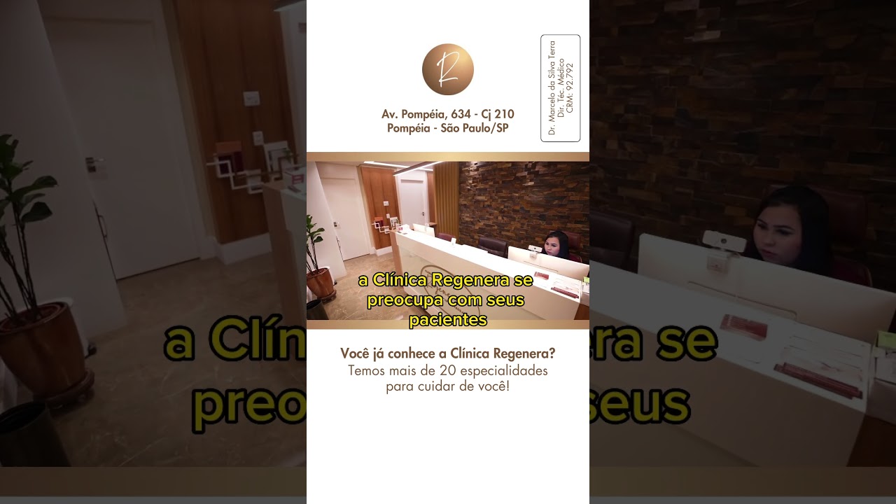 Você já conhece a Clínica Regenera - Medicina Integrativa?